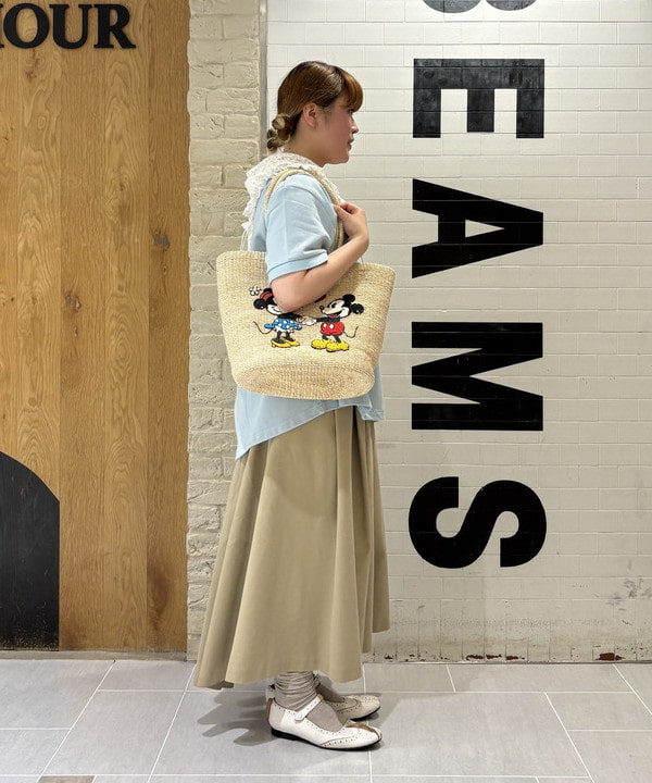 大石彩可さんの「BEAMS WOMEN｜【別注】FRED PERRY / リラックスド ピケ Tシャツ」を使ったコーディネート