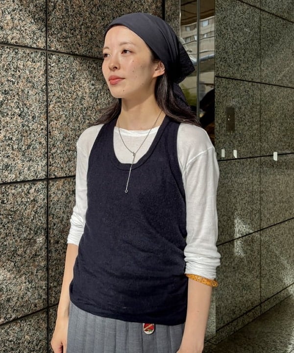 サワイさんの「BEAMS WOMEN｜ミックス プリーツ スカート」を使ったコーディネート
