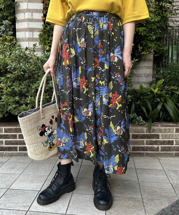 Sakiさんの「BEAMS WOMEN｜Sanca / Cotton Hemp Surf Knit Crew」を使ったコーディネート