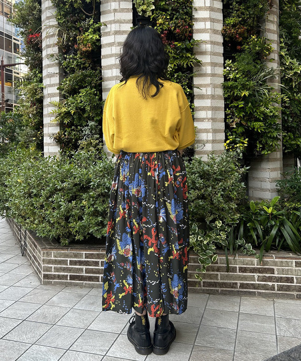 Sakiさんの「BEAMS WOMEN｜Sanca / Cotton Hemp Surf Knit Crew」を使ったコーディネート
