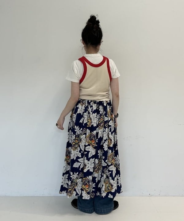 清水 彩乃さんの「BEAMS WOMEN｜【別注】BUZZ RICKSON'S / USN デニム トラウザーズ」を使ったコーディネート