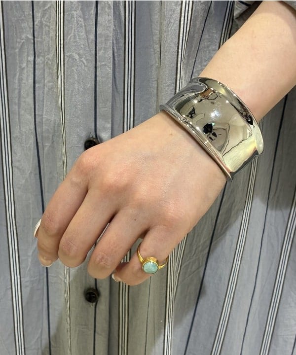 菜月さんの「BEAMS WOMEN｜ストライプ シャツ ワンピース」を使ったコーディネート