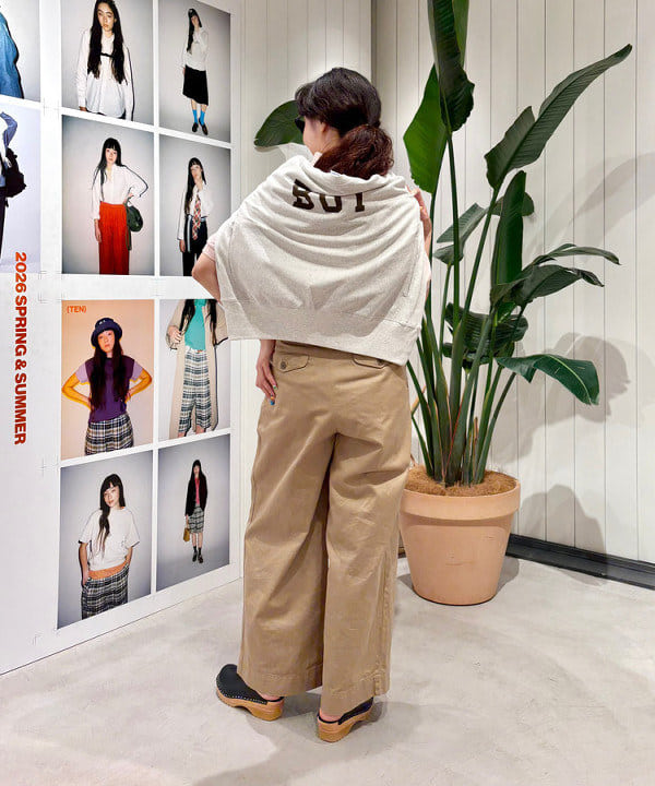 おのすさんの「BEAMS WOMEN｜【別注】LACOSTE / ポロシャツ」を使ったコーディネート