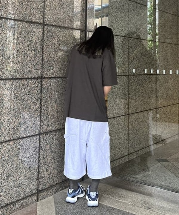 菊田 悠さんの「BEAMS WOMEN｜ダブルニー スウェット ショーツ」を使ったコーディネート