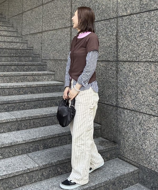 ayca!さんの「BEAMS WOMEN｜サテン ホーボ ーバッグ」を使ったコーディネート