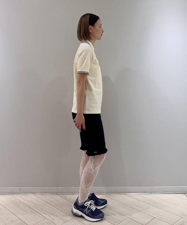 reinaさんの「BEAMS WOMEN｜【別注】FRED PERRY / Twin Tipped ポロシャツ G3600」を使ったコーディネート