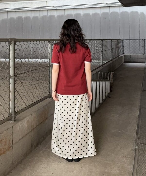 晶さんの「BEAMS WOMEN｜【別注】FRED PERRY / Twin Tipped ポロシャツ G3600」を使ったコーディネート
