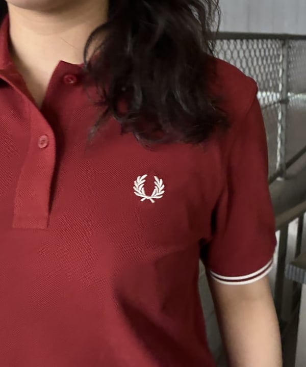 晶さんの「BEAMS WOMEN｜【別注】FRED PERRY / Twin Tipped ポロシャツ G3600」を使ったコーディネート