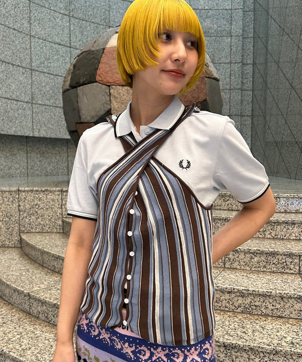 佐藤 亜美さんの「BEAMS WOMEN｜FRED PERRY / ツイン ティップド ポロシャツ」を使ったコーディネート