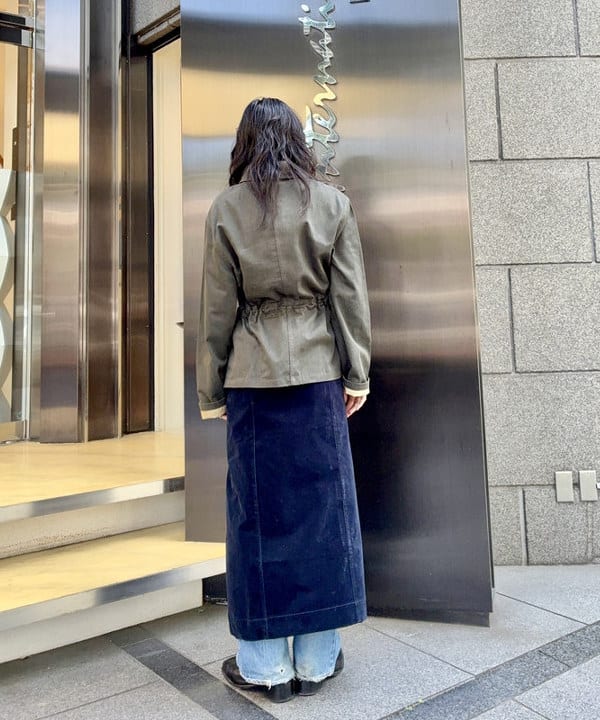 【試着のみ】EMMETI BEAMS別注 SINCLEA 50サイズ ネイビー International Gallery BEAMS（1201288） スタイリング