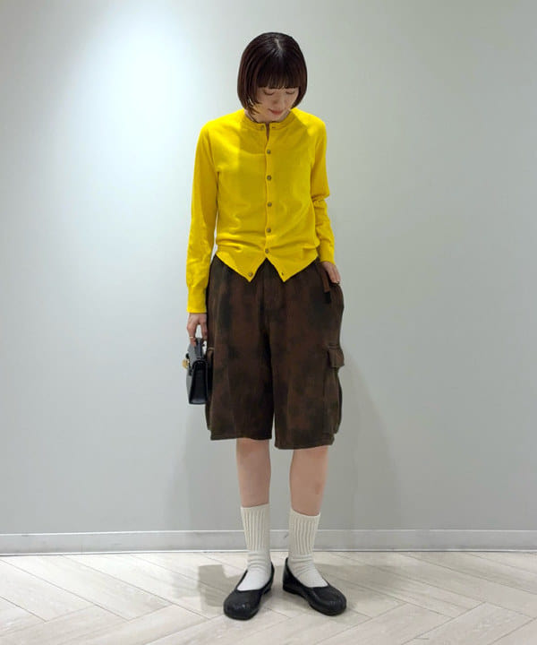 Hazukiさんの「BEAMS WOMEN｜14ゲージ クルーネック カーディガン」を使ったコーディネート