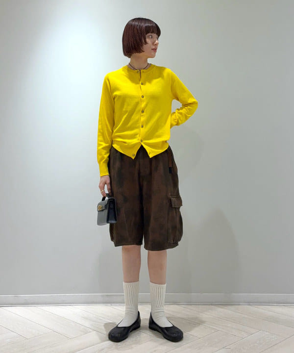 Hazukiさんの「BEAMS WOMEN｜14ゲージ クルーネック カーディガン」を使ったコーディネート