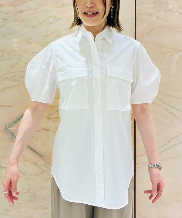 岩沢 珠代さんの「BEAMS WOMEN｜キュプラ イージーパンツ」を使ったコーディネート
