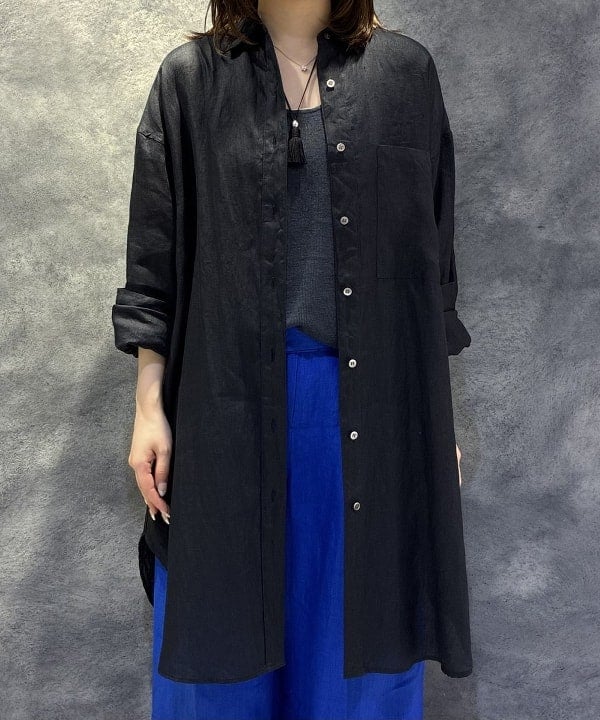 菜月さんの「BEAMS WOMEN｜ビーチサイド シャツ .M」を使ったコーディネート
