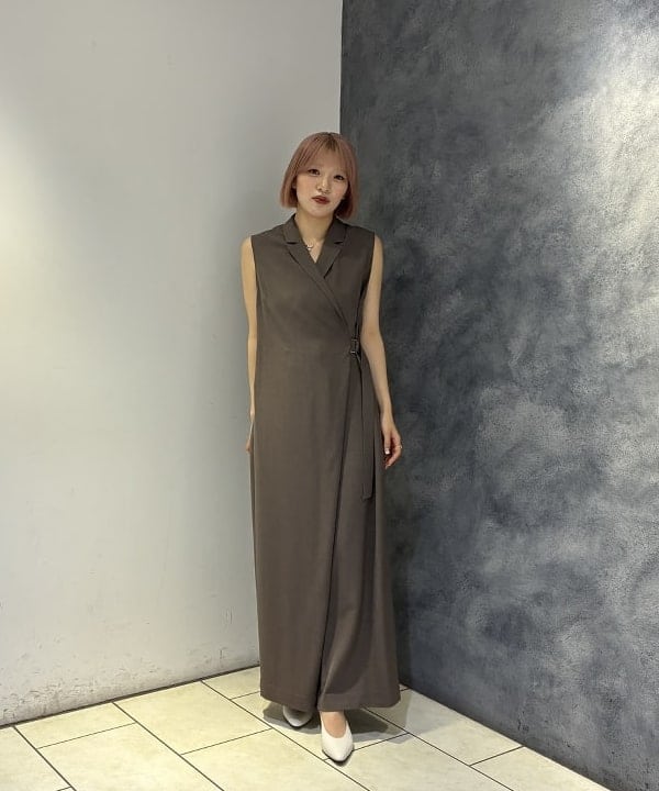 中田 優紀子さんの「BEAMS WOMEN｜シアー ハーフスリーブ ジャケット」を使ったコーディネート