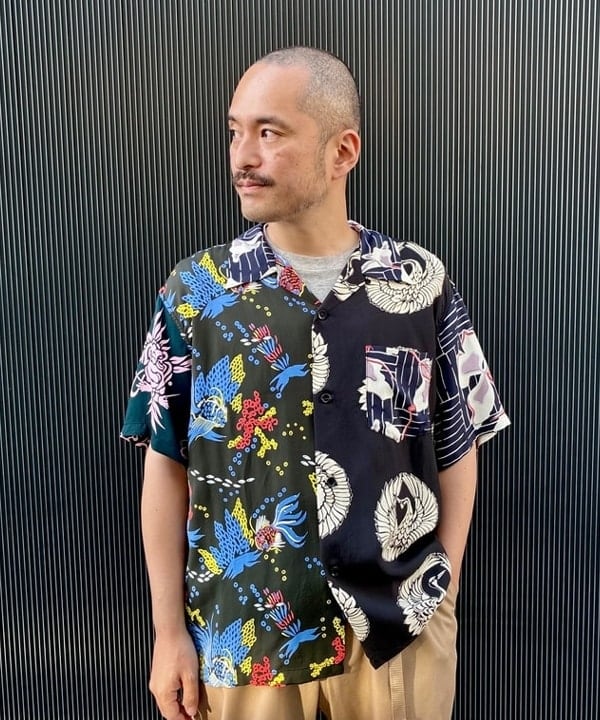 Tsutomu Nagafujiさんの「BEAMS WOMEN｜BEAMS｜【別注】SUN SURF / クレイジー アロハシャツ 26SS」を使ったコーディネート