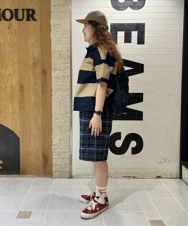 エノモト アミさんの「BEAMS WOMEN｜GREGORY / ナップサック」を使ったコーディネート