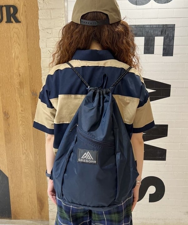 エノモト アミさんの「BEAMS WOMEN｜GREGORY / ナップサック」を使ったコーディネート