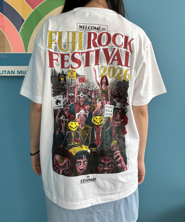ayaさんの「BEAMS WOMEN｜〈WOMEN〉FUJI ROCK FESTIVAL'26 / YUICHIRO TAMAKI / FUJI ROCK IN EDSWAN TEE」を使ったコーディネート