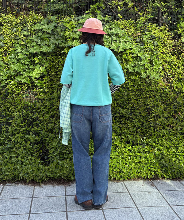 キラリさんの「BEAMS WOMEN｜Painter Pants Denim」を使ったコーディネート
