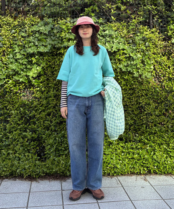 キラリさんの「BEAMS WOMEN｜Painter Pants Denim」を使ったコーディネート