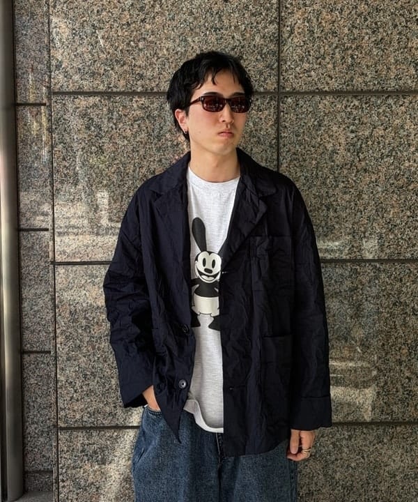 深澤 琥太郎さんの「BEAMS WOMEN｜リンクル ジャケット」を使ったコーディネート