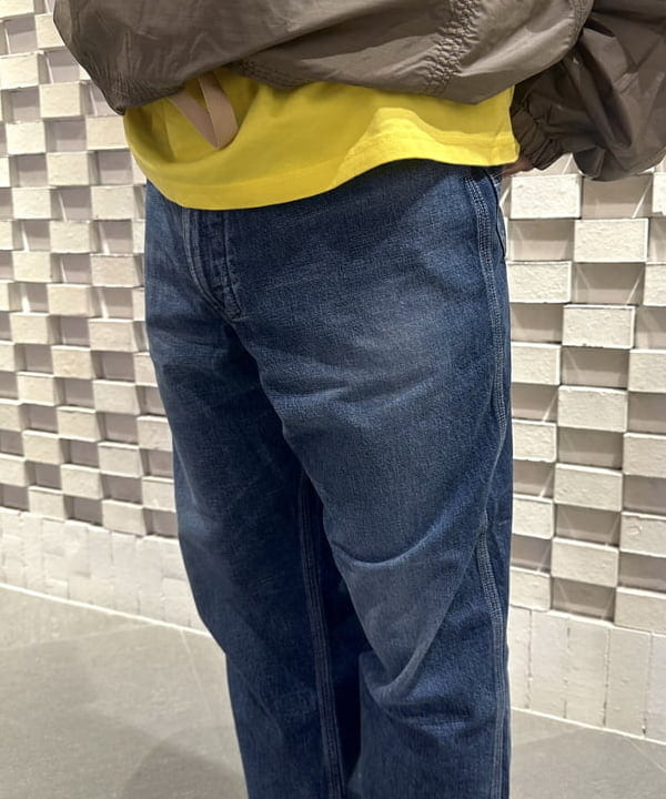 てらきたさんの「BEAMS WOMEN｜Painter Pants Nep Denim」を使ったコーディネート