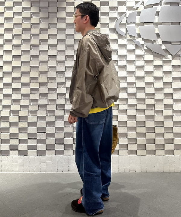 てらきたさんの「BEAMS WOMEN｜Painter Pants Nep Denim」を使ったコーディネート