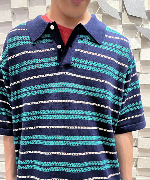 BANさんの「BEAMS WOMEN｜12 Gauge Border Polo Shirt」を使ったコーディネート