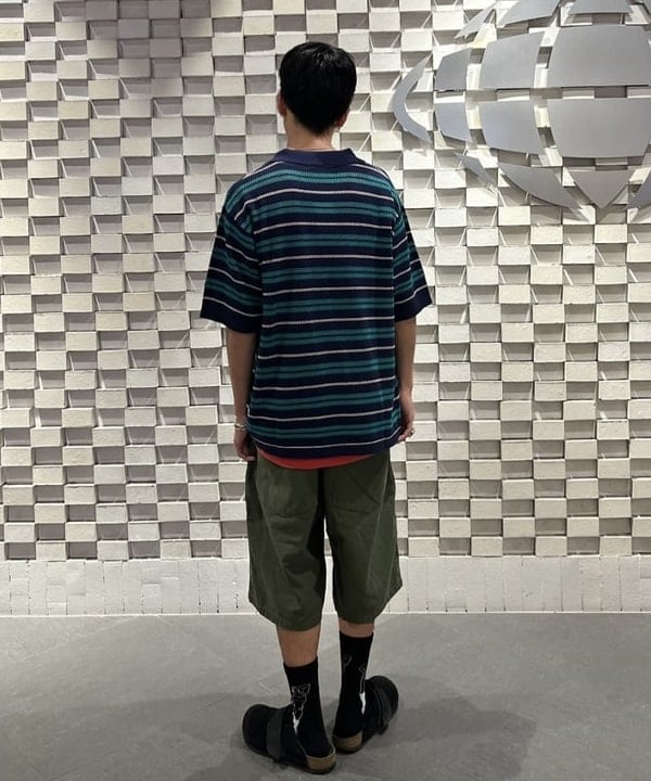 BANさんの「BEAMS WOMEN｜12 Gauge Border Polo Shirt」を使ったコーディネート