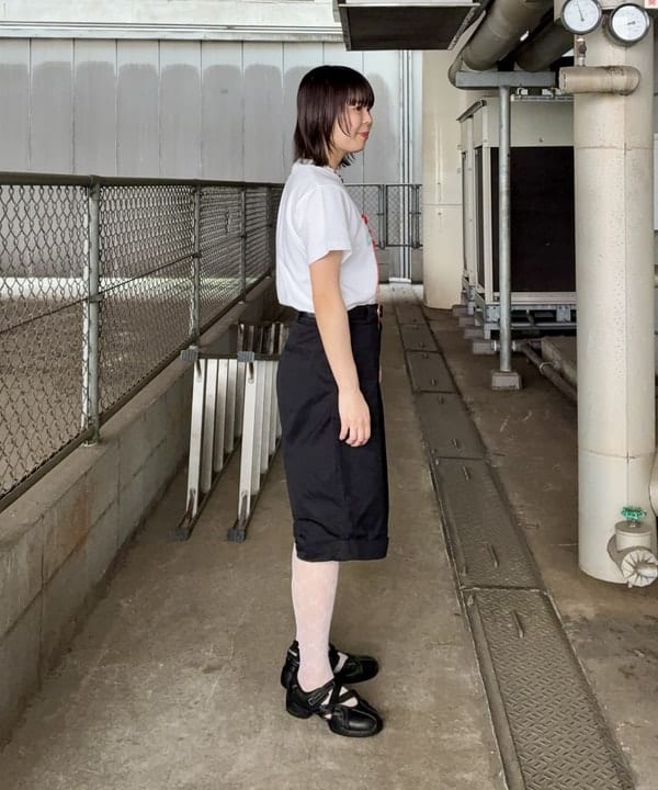 早川 萌子さんの「BEAMS WOMEN｜チノ ショーツ」を使ったコーディネート