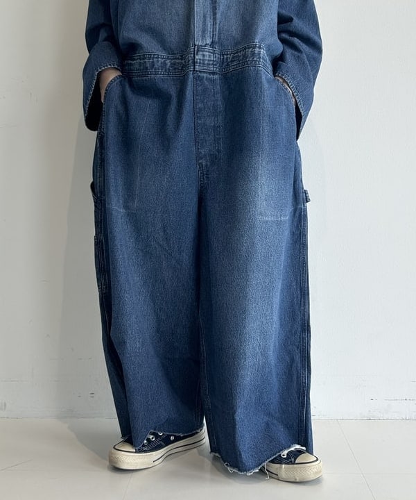 清水 彩乃さんの「BEAMS WOMEN｜【別注】Healthknit / ワッフル ボーダー Tシャツ」を使ったコーディネート