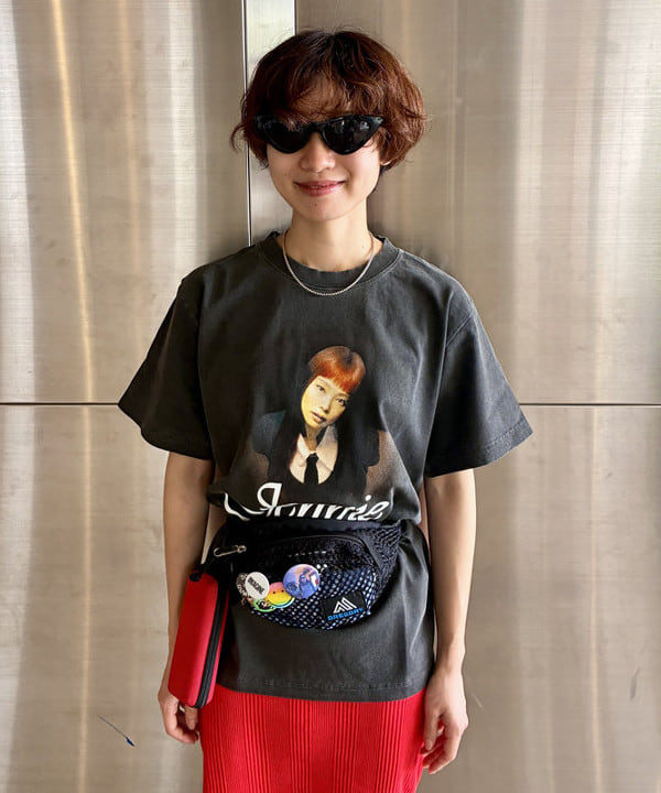みりさんの「キャッツアイ サングラス［紫外線対策・UVカット・リフトアップ効果］」を使ったコーディネート