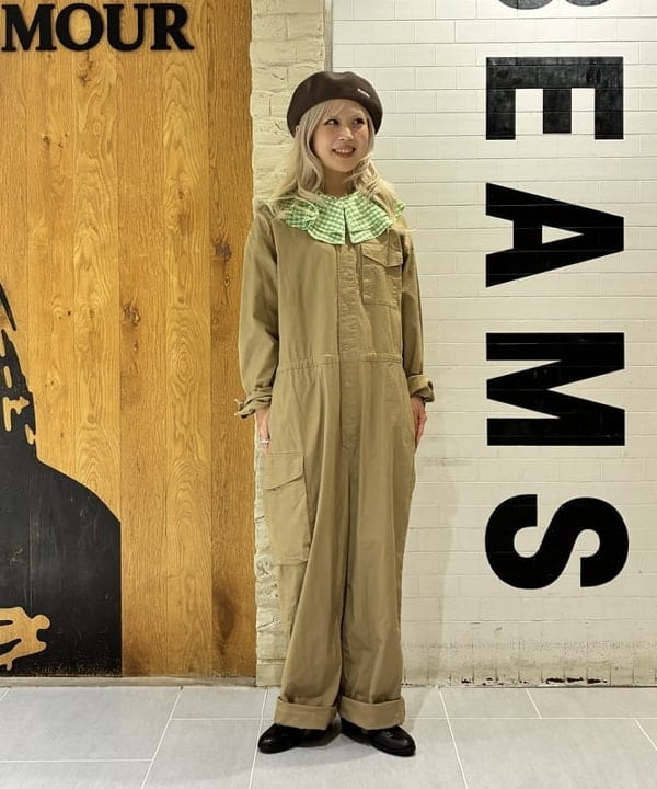 ando naoさんの「BEAMS WOMEN｜ロゴ ベレー」を使ったコーディネート