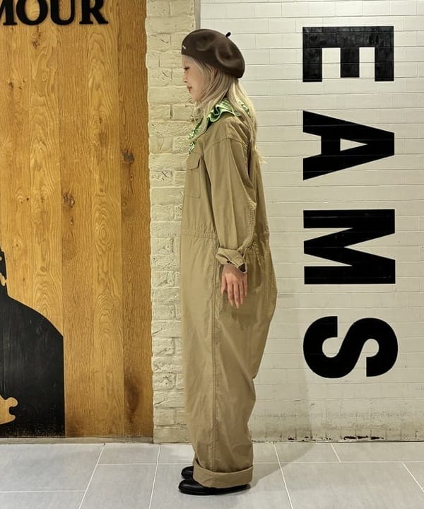ando naoさんの「BEAMS WOMEN｜ロゴ ベレー」を使ったコーディネート