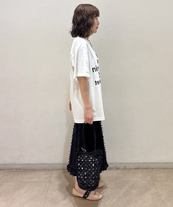 amaさんの「BEAMS WOMEN｜BAGMATI / Flower Bag」を使ったコーディネート