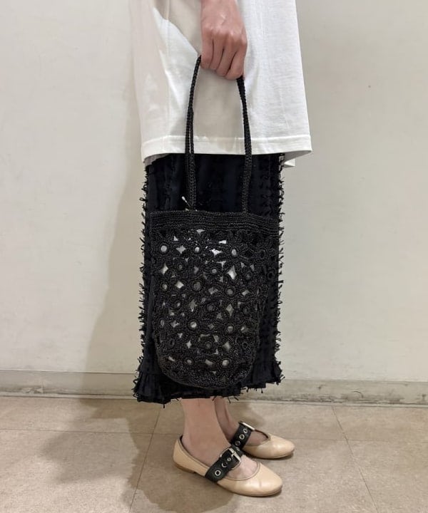 amaさんの「BEAMS WOMEN｜BAGMATI / Flower Bag」を使ったコーディネート