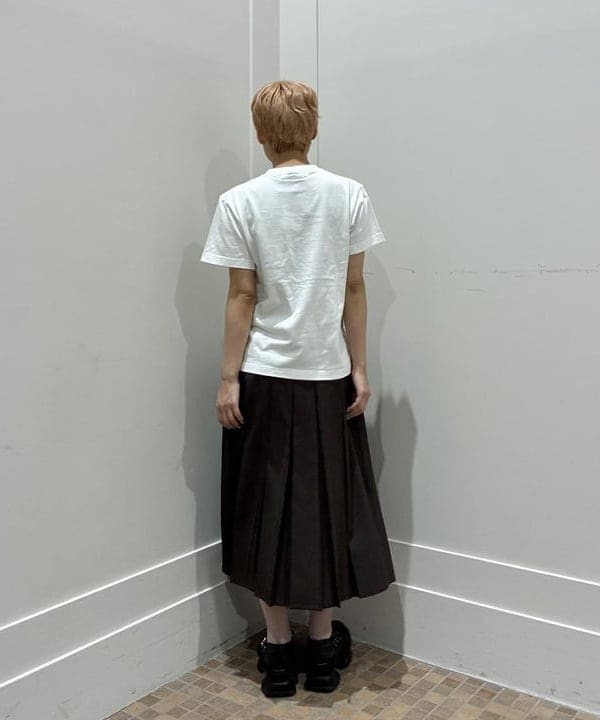 あさひさんの「BEAMS WOMEN｜ボックス プリーツ ミディ スカート」を使ったコーディネート