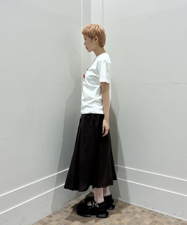 あさひさんの「BEAMS WOMEN｜ボックス プリーツ ミディ スカート」を使ったコーディネート
