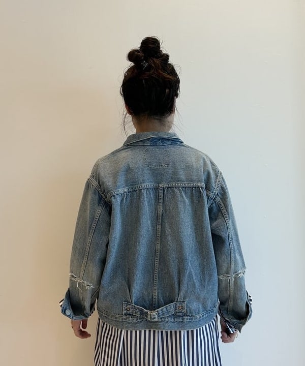 清水 彩乃さんの「BEAMS WOMEN｜【別注】orSlow / 50th Monroe Jacket」を使ったコーディネート