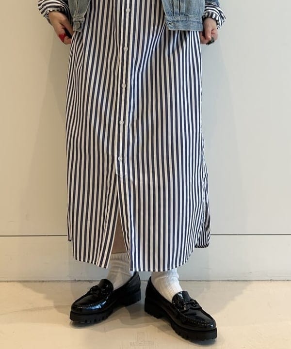 清水 彩乃さんの「BEAMS WOMEN｜【別注】orSlow / 50th Monroe Jacket」を使ったコーディネート