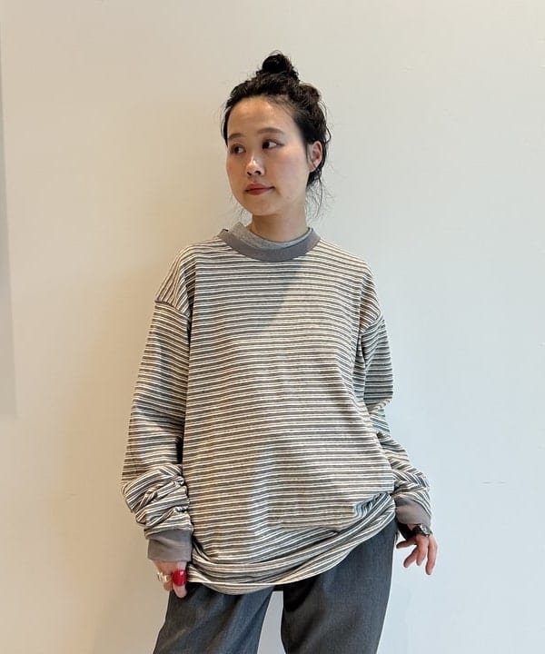 清水 彩乃さんの「BEAMS WOMEN｜【別注】Gramicci / ギャバ テーパードパンツ NEW」を使ったコーディネート