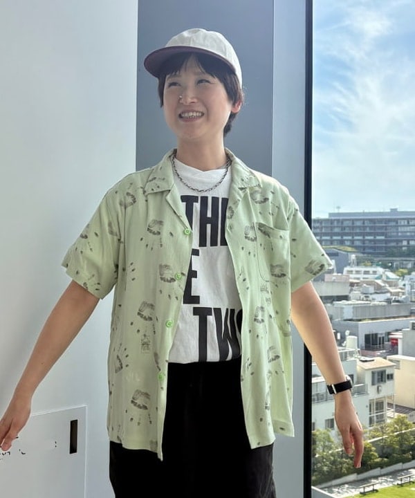 木村 梨香さんの「BEAMS WOMEN｜ボーイ ベーシック Tシャツ」を使ったコーディネート