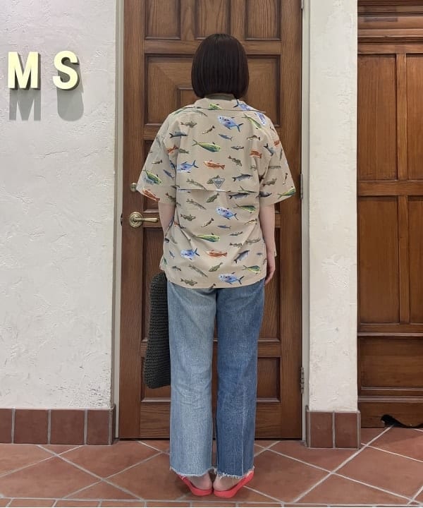 クロサワさんの「BEAMS WOMEN｜ボーイ ベーシック Tシャツ」を使ったコーディネート