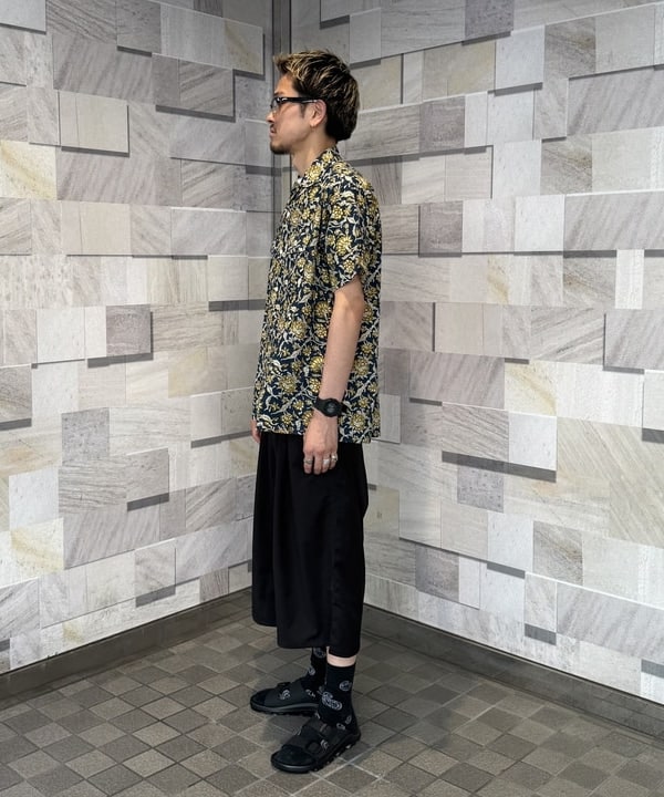 Lazzyさんの「Open Collar Block Print ①」を使ったコーディネート