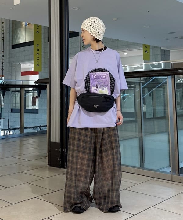 緩さに個性を添えるパープル