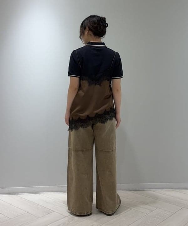星野 真依さんの「BEAMS WOMEN｜【期間限定】FRED PERRY / ツイン ティップド ポロシャツ」を使ったコーディネート