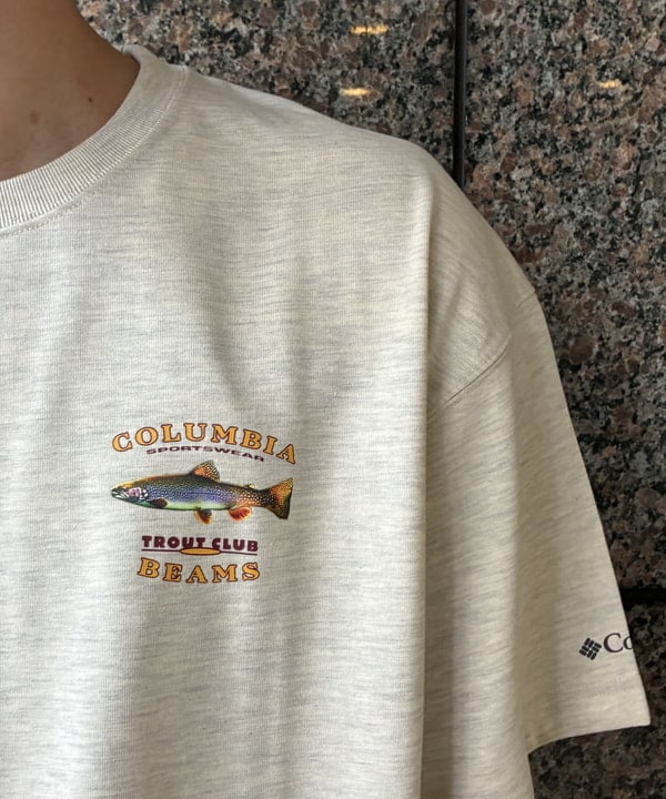 森田 倫太郎さんの「BEAMS WOMEN｜【別注】Columbia / PFG 総柄シャツ」を使ったコーディネート