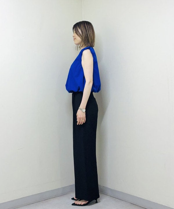 岩沢 珠代さんの「BEAMS WOMEN｜バルーン タフタ ブラウス」を使ったコーディネート