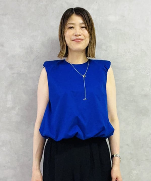 岩沢 珠代さんの「BEAMS WOMEN｜バルーン タフタ ブラウス」を使ったコーディネート